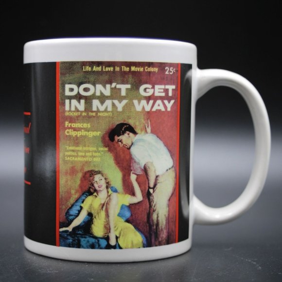 Don't Push Me Around Get In My Way Original Pulp Fiction Portal 11oz Coffee Mug - Picture 3 of 7